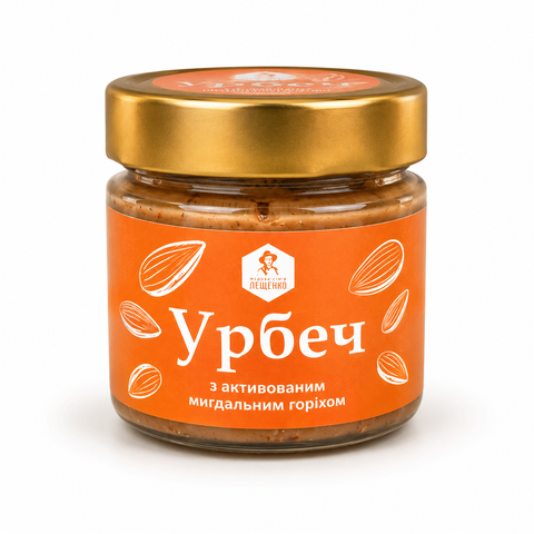 Урбеч з активованим мигдалем 120 г 4080 фото