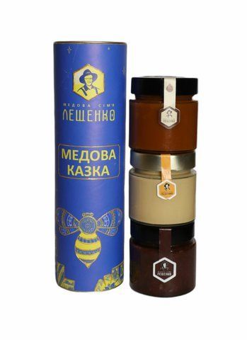 Тубус синій "Медова казка" 1101 фото
