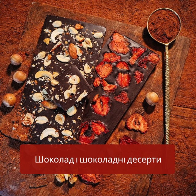 Шоколад і шоколадні десерти